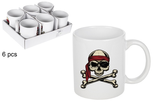 [115432] Tazza in ceramica pirata