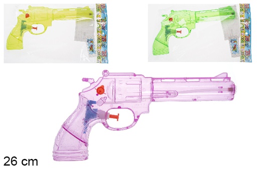 [115578] Pistola revólver de agua 26 cm