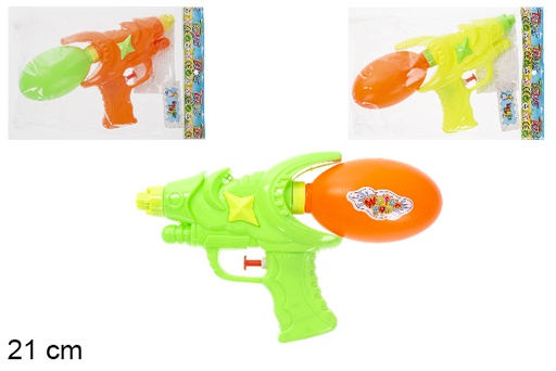 [115581] Pistola ad acqua colorata 21 cm