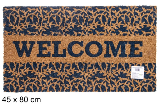 [115733] Paillasson Coco Welcome 45x80 cm