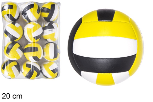 [115851] Balón de voleibol clásico tricolor 20 cm