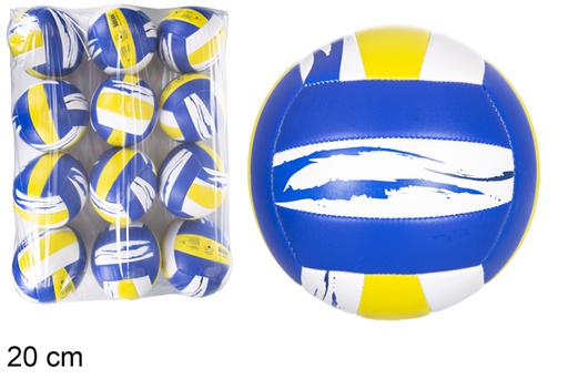 [115861] Balón de voleibol clásico tricolor 20 cm