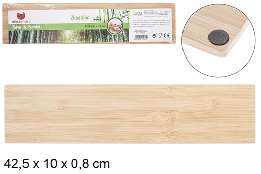 [116004] Bamboo board for appetizers 42,5x10 cm