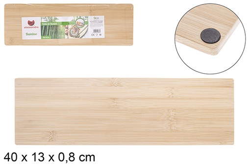 [116005] Bamboo board for appetizers 40x13 cm