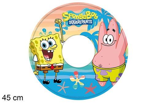 [116337] Flutuador inflável Bob Esponja 45 cm