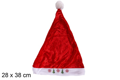 [117044] Cappello Babbo Natale 2 modelli 28x38 cm