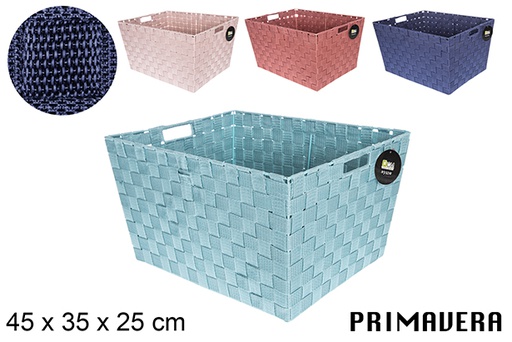 [117094] Cesta nylon colores Primavera 45x35 cm