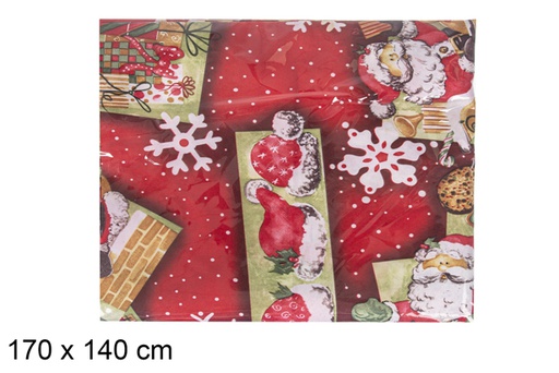 [117254] Mantel decoración navideña 170x140cm