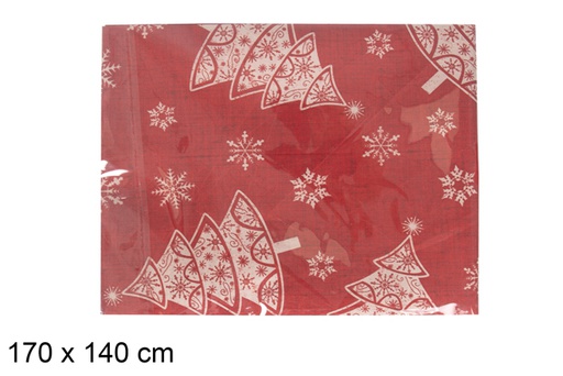 [117260] Mantel decoración navideña 170x140cm