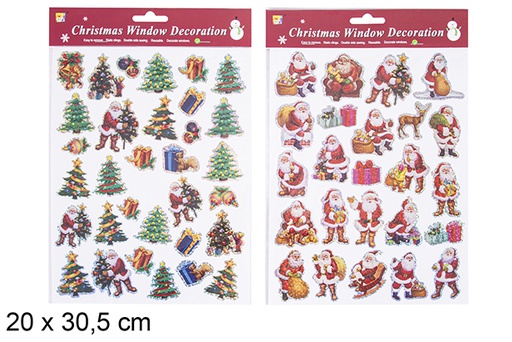 [118045] ASSORTED CHRISTMAS GIFT STICKERS