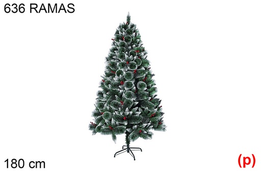 [118489] Albero di Natale Montana 636 rami 180 cm