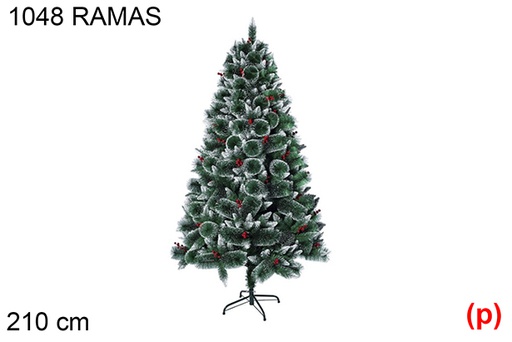 [118490] Albero di Natale Montana 1048 rami 210 cm 