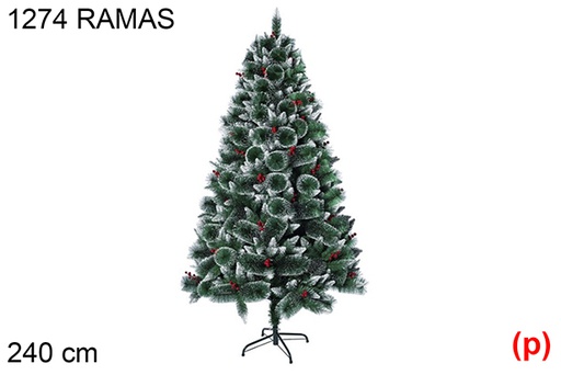 [118491] Arbol navidad montana 210cm 1048 ramas (copia)