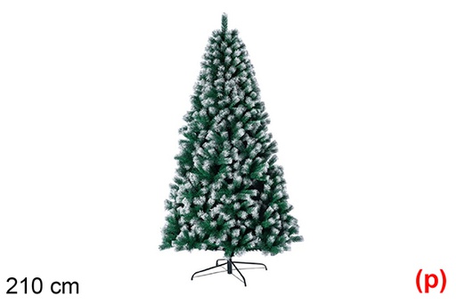 [118596] Arbol navidad Riga nevado 180cm (copia)