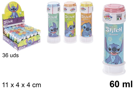 [118599] Tubo pompas jabón Stitch 60 ml