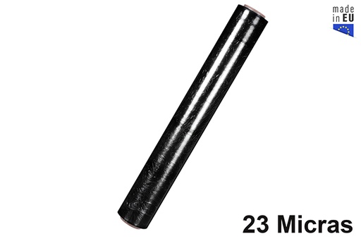 [118645] Film estirable negro económico 23 micras