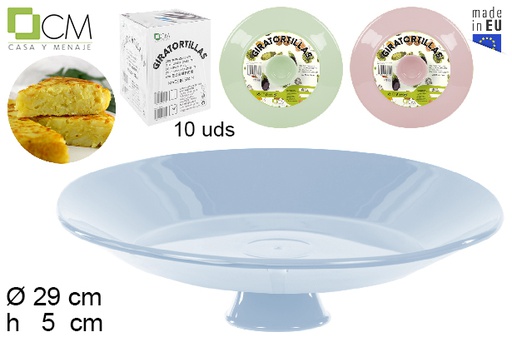 [118668] Girafrittata colore pastello 29 cm
