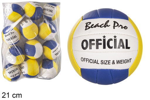 [118956] Pallone gonfiato da beach volley Misura ufficiale