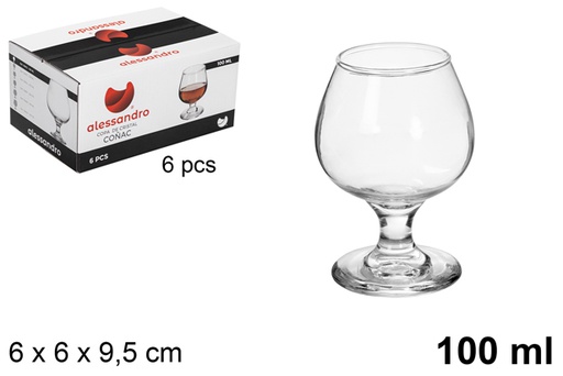 [118972] Copa cristal coñac 100 ml