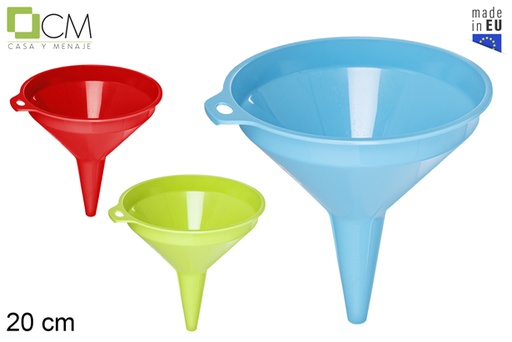 [119022] Imbuto in plastica colori assortiti 20 cm