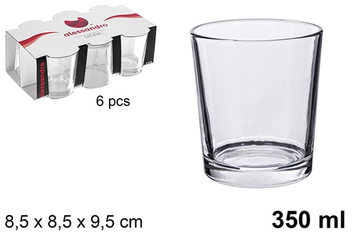 [119025] Vaso cristal sidra 350 ml