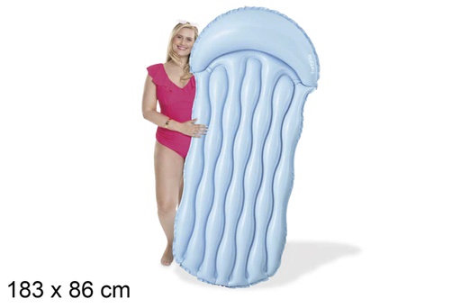 [119078] Blue Waves inflatable mattress 183x86 cm