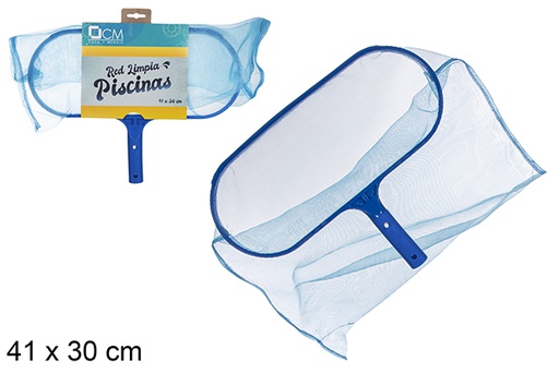 [119105] Filet ovale pour nettoyage de piscine 41x30 cm