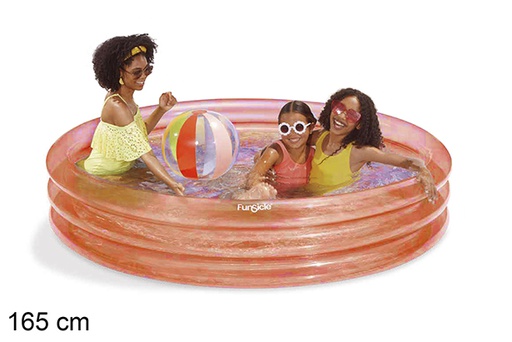 [119122] Piscina hinchable infantil coral 165 cm