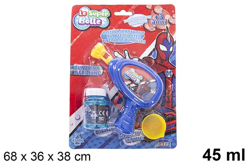 [119136] Pistola per bolle di sapone Heroes 45 ml