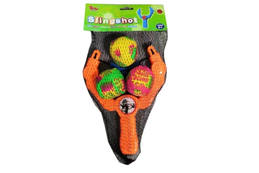 [119146] Slingshot with 3 assorted color ball