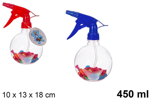 [119367] Botella pulverizador 450ml con 25 globos de agua