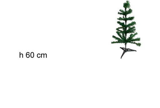 [017254] Sapin de Noël  55 branches 60 cm 