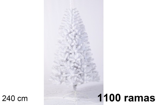 [119729] Arbol navidad MONT BLANC nevado 240cm 1100 ramas 