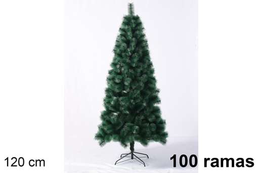 [119735] AINSA Sapin de Noël 120cm pin aiguille 100 branches