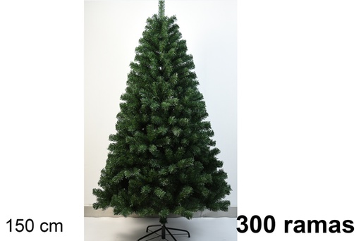 [119750] Sapin de Noël DAKOTA 150cm 300 branches