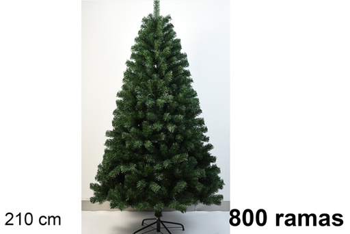 [119753] Árbol Navidad Dakota 800 ramas 210 cm