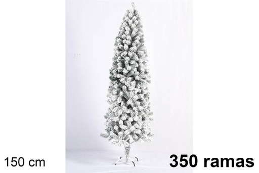 [119824] Sapin de Noël Aitana 350 branches pointe plate 150 cm