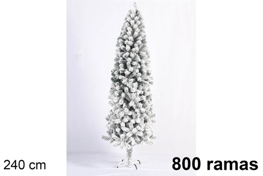 [119828] Aitana Christmas tree 800 branches flat tip 240 cm