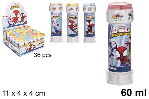 [120665] Tubo pompas jabón Spidey 60 ml