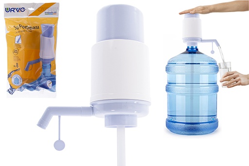 [120798] Distributeur d'eau manuel pour bouteilles dans un sac en nylon