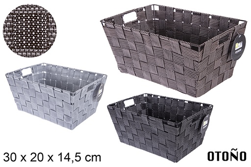 [121035] Cestino in nylon color Otoño 30x20x14,5 cm