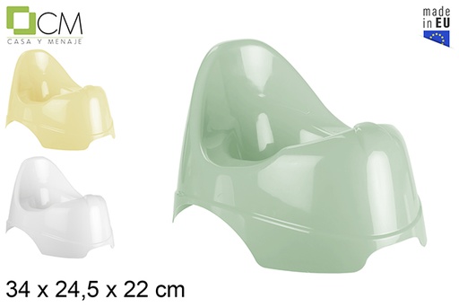 [121159] Orinatoio per bambini in morbida plastica colorata