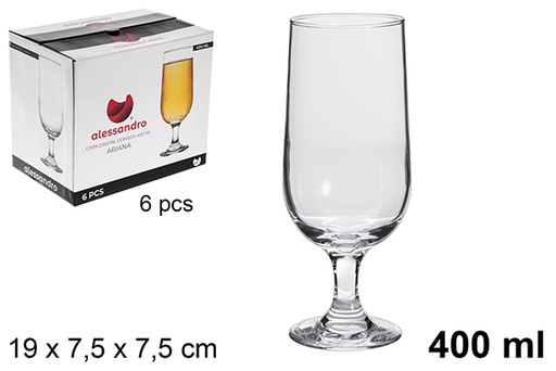 [121211] Copa cristal cerveza Ariana 400 ml