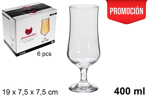 [121212] Bicchiere da birra Alexandro 400 ml