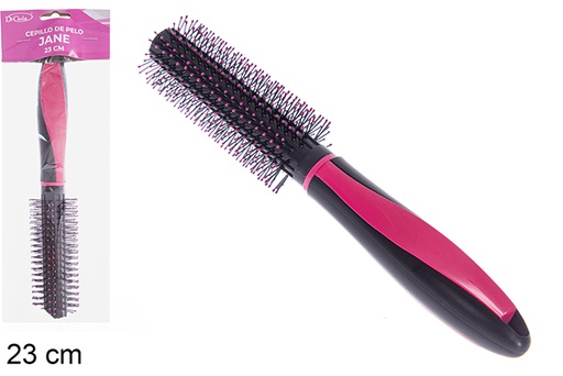 [121270] Brosse à cheveux Jane manche couleur 23 cm