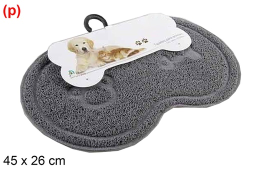 [121343] Alfombra para mascotas ovalada 45x26 cm