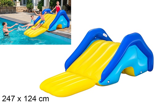 [121418] Giant inflatable slide for pool