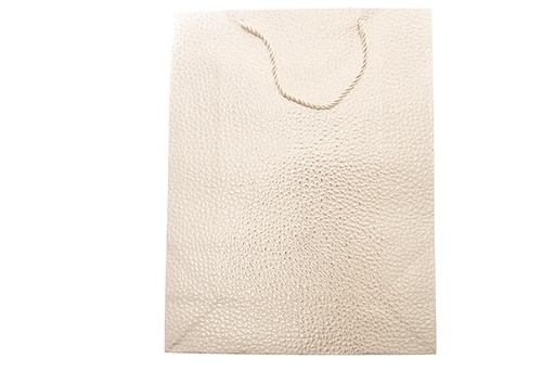 [121556] Bolsa de regalo Navidad color oro 39x30 cm