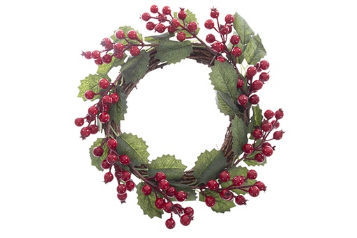 [121876] Christmas wreath assorted 32 cm