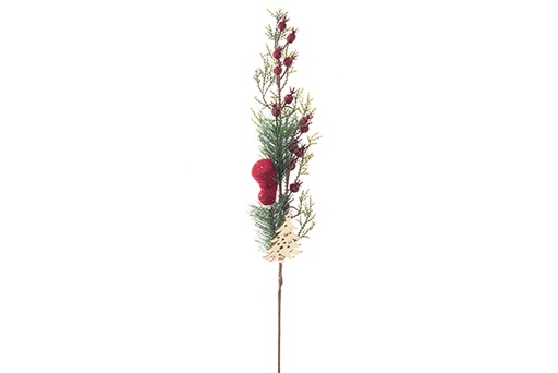 [121943] Christmas branch 70 cm